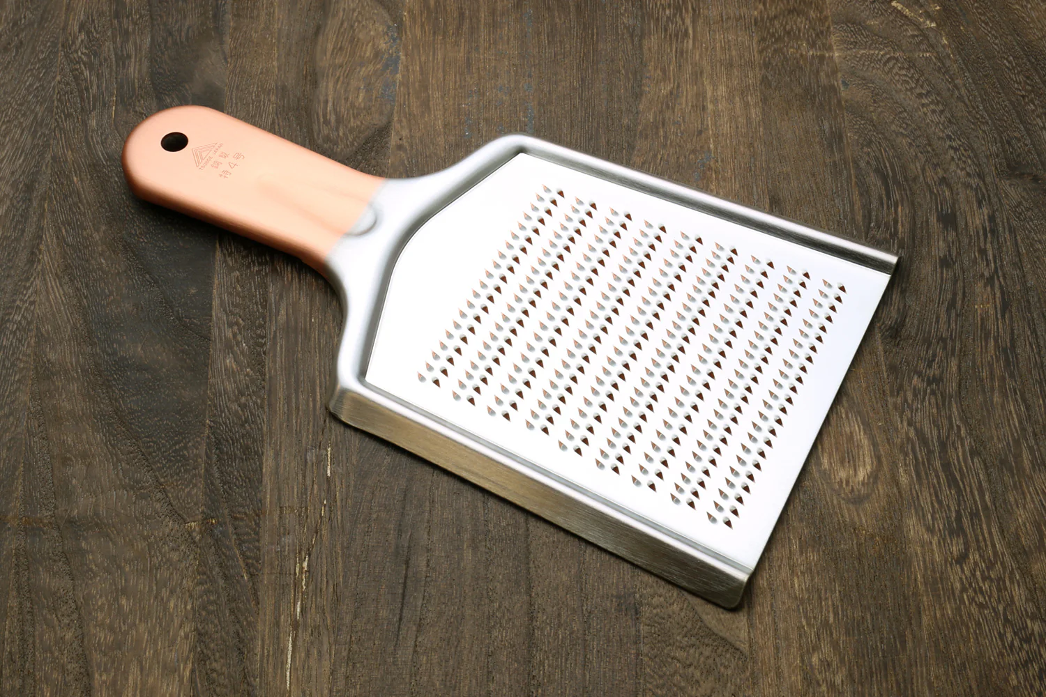 Copper Plated Stainless Steel Radish Grater Japanese Oroshigane Slicer 1 pc - Image 3