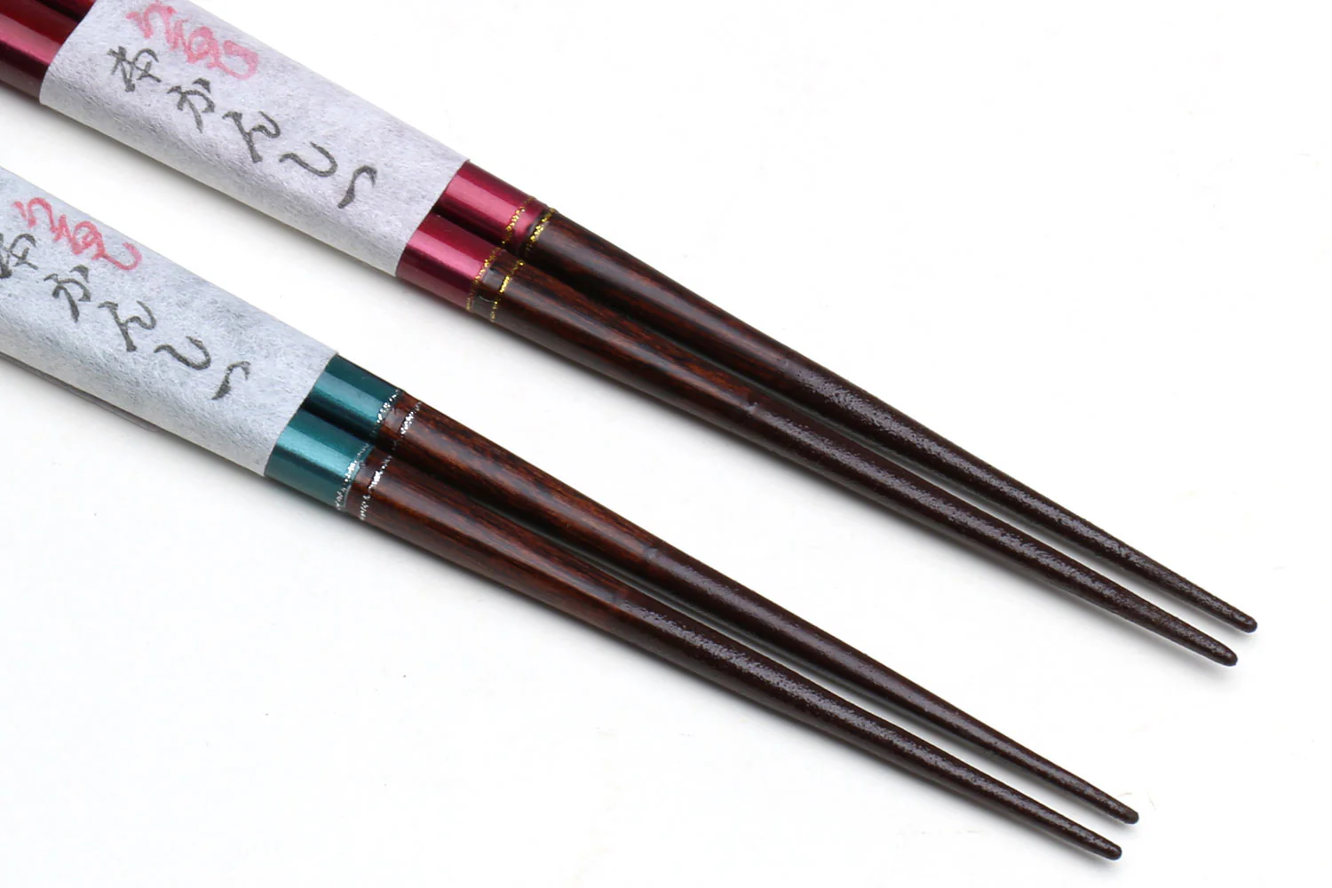 Japanese Premium Chopsticks Fukiurushi lacquered Mt. Fuji Glitter with Paulownia Wooden Box - Image 4