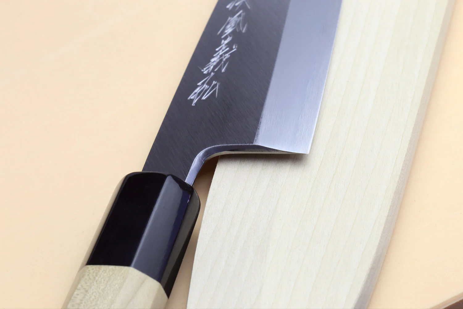 Yoshihiro Kasumi White Steel Funayuki Deba Fish Fillet Chef knife - Image 5
