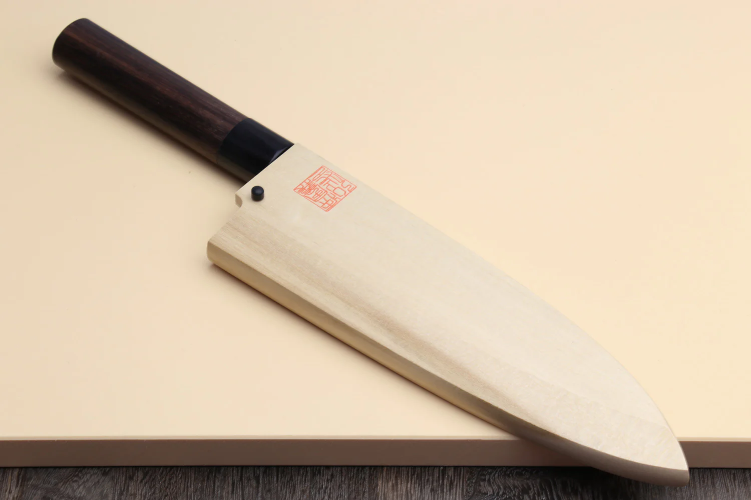 Yoshihiro Kasumi White Steel Deba Fish Fillet Knife Rosewood Handle - Image 5