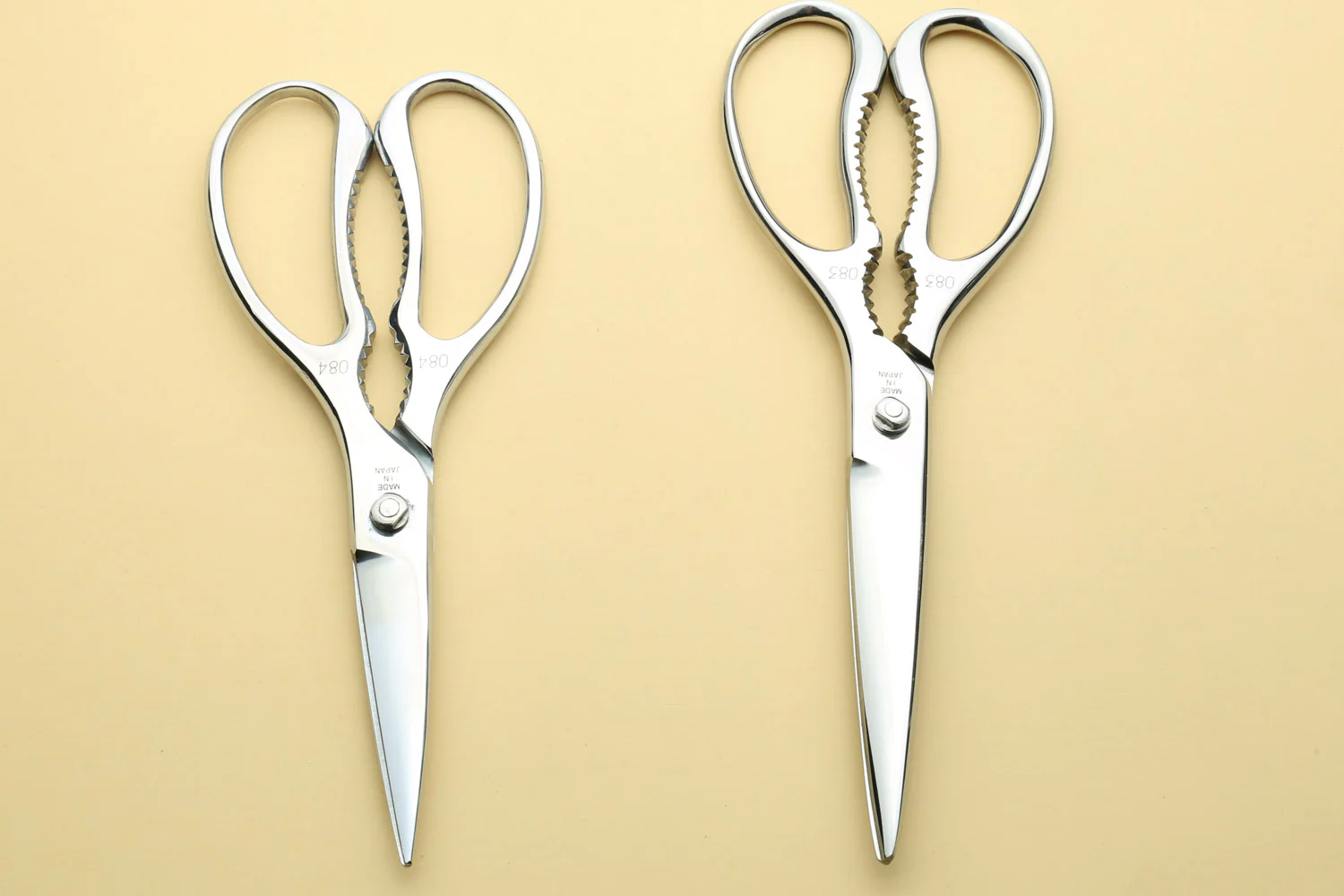 Yoshihiro All Stainless Steel Japanese Kitchen Shears / Scissors (Large Size) - Image 4