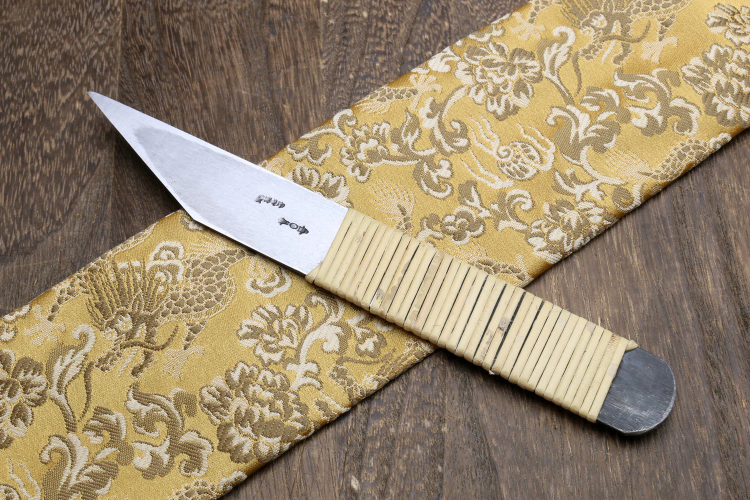Yoshihiro Aoko Super Blue High Carbon Steel Kiridashi Utility Knife - Image 3