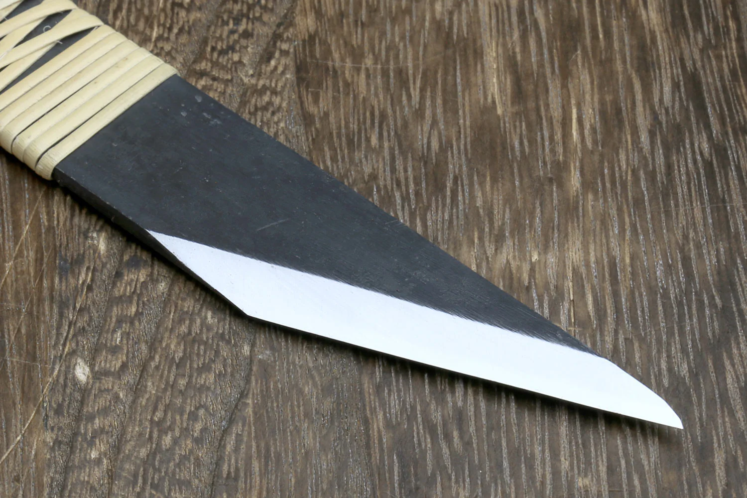 Yoshihiro Aoko Super Blue High Carbon Steel Kiridashi Utility Knife - Image 4