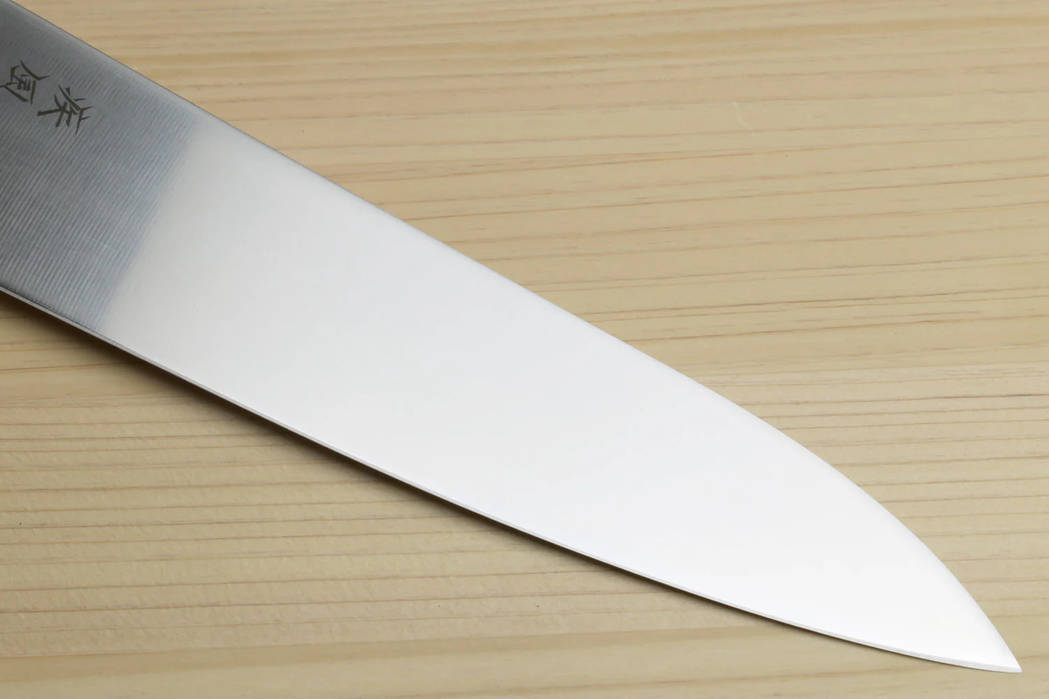 Yoshihiro AUS10 Ice Hardened Stainless Steel Gyuto Japanese Chef Knife Octagonal Ebony wood Handle with Triple ring 9.5"(240mm) - Image 4