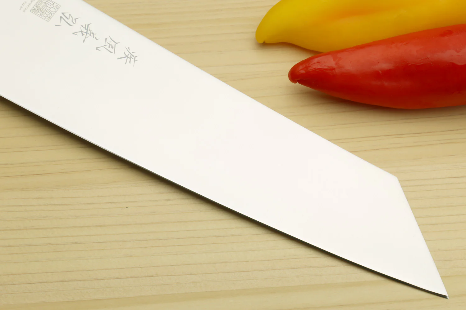Yoshihiro AUS10 Ice Hardened Stainless Steel Kiritsuke Japanese Chef Knife Rosewood Handle - Image 4