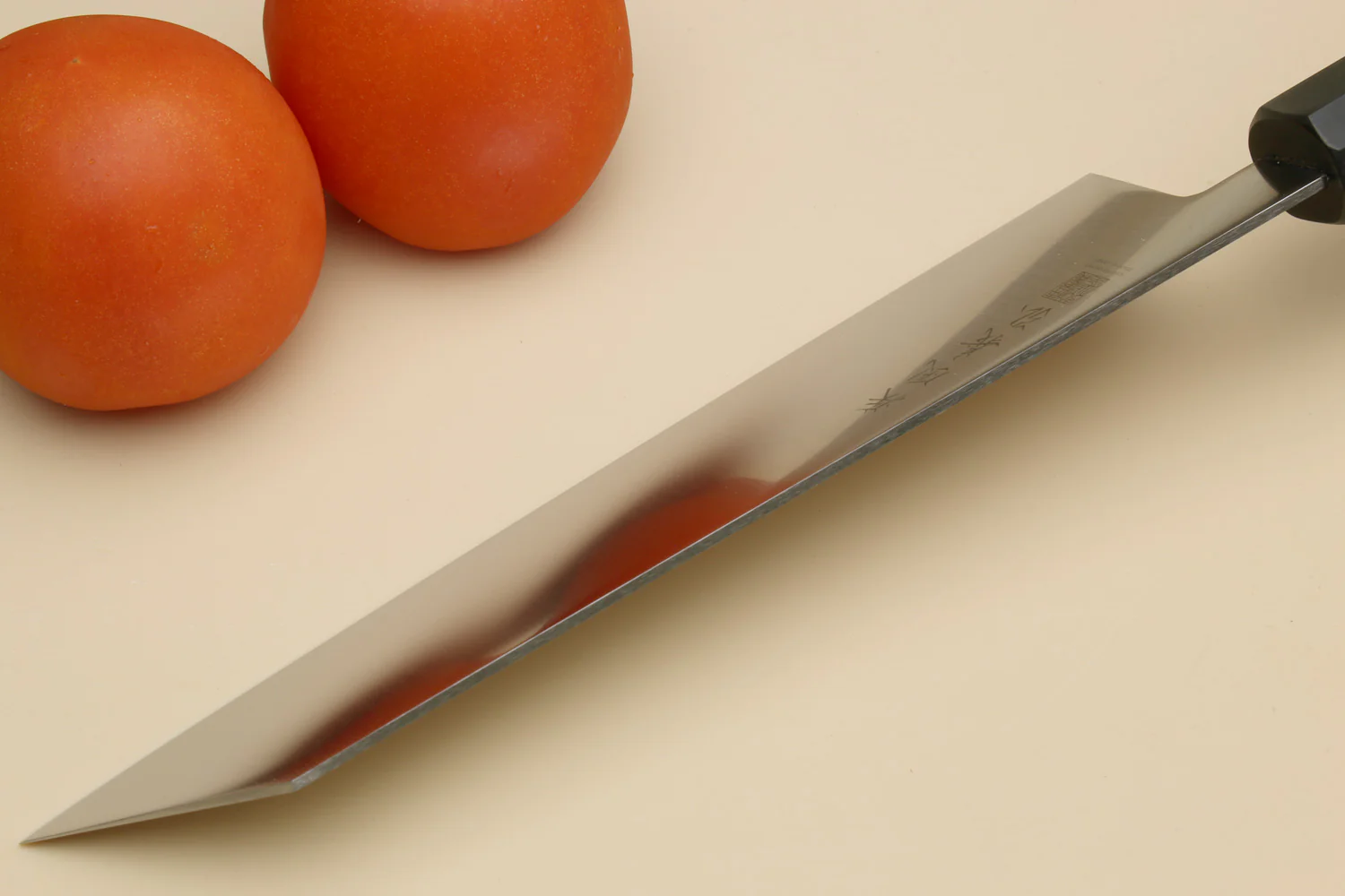 Yoshihiro AUS10 Ice Hardened Stainless Steel Kiritsuke Japanese Chef Knife Rosewood Handle - Image 6
