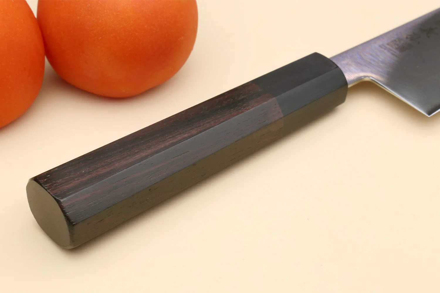 Yoshihiro AUS10 Ice Hardened Stainless Steel Kiritsuke Japanese Chef Knife Rosewood Handle - Image 7