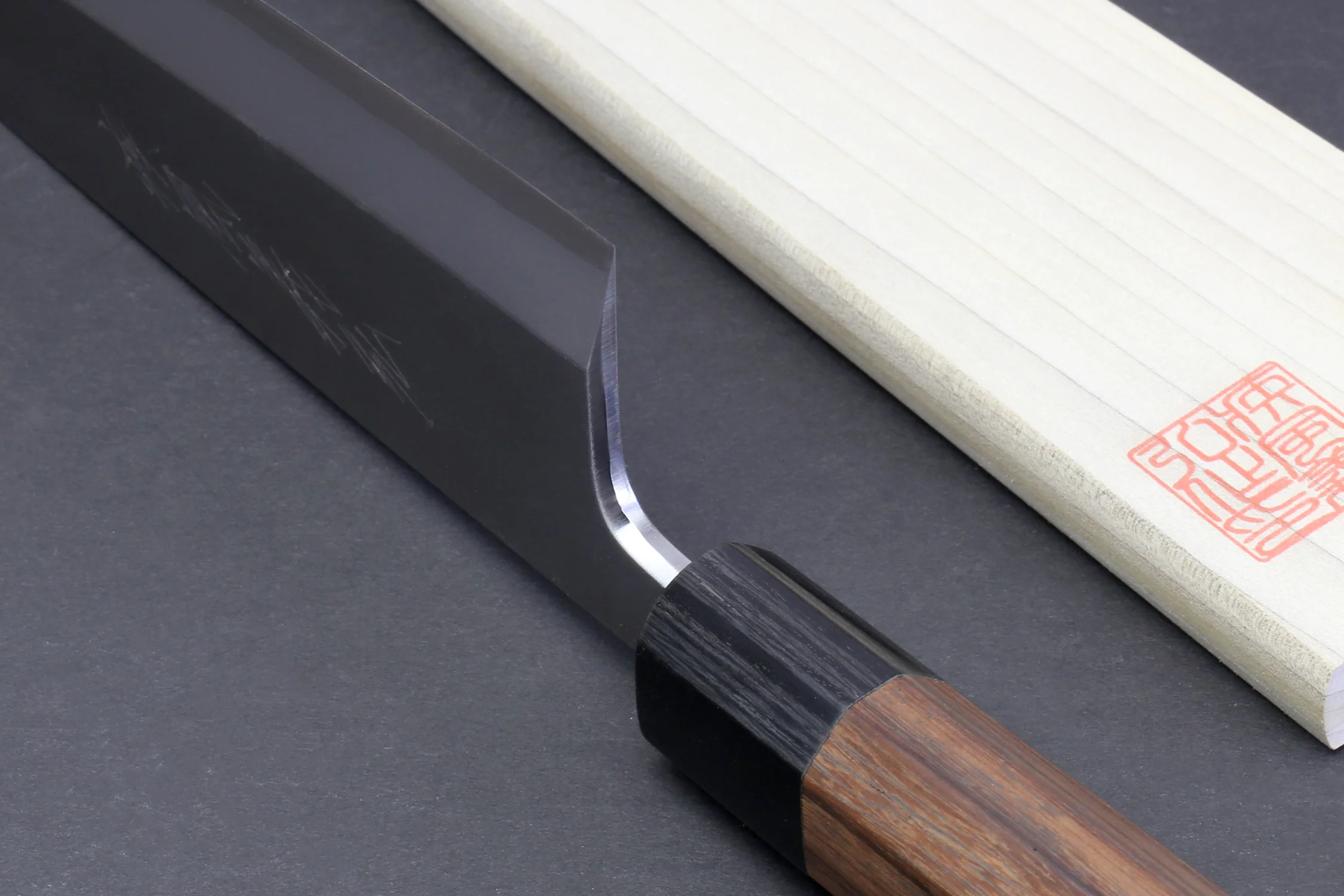 Yoshihiro Ginsan Semi-Stainless Mioroshi Japanese Single Edged Filet Knife - Image 7