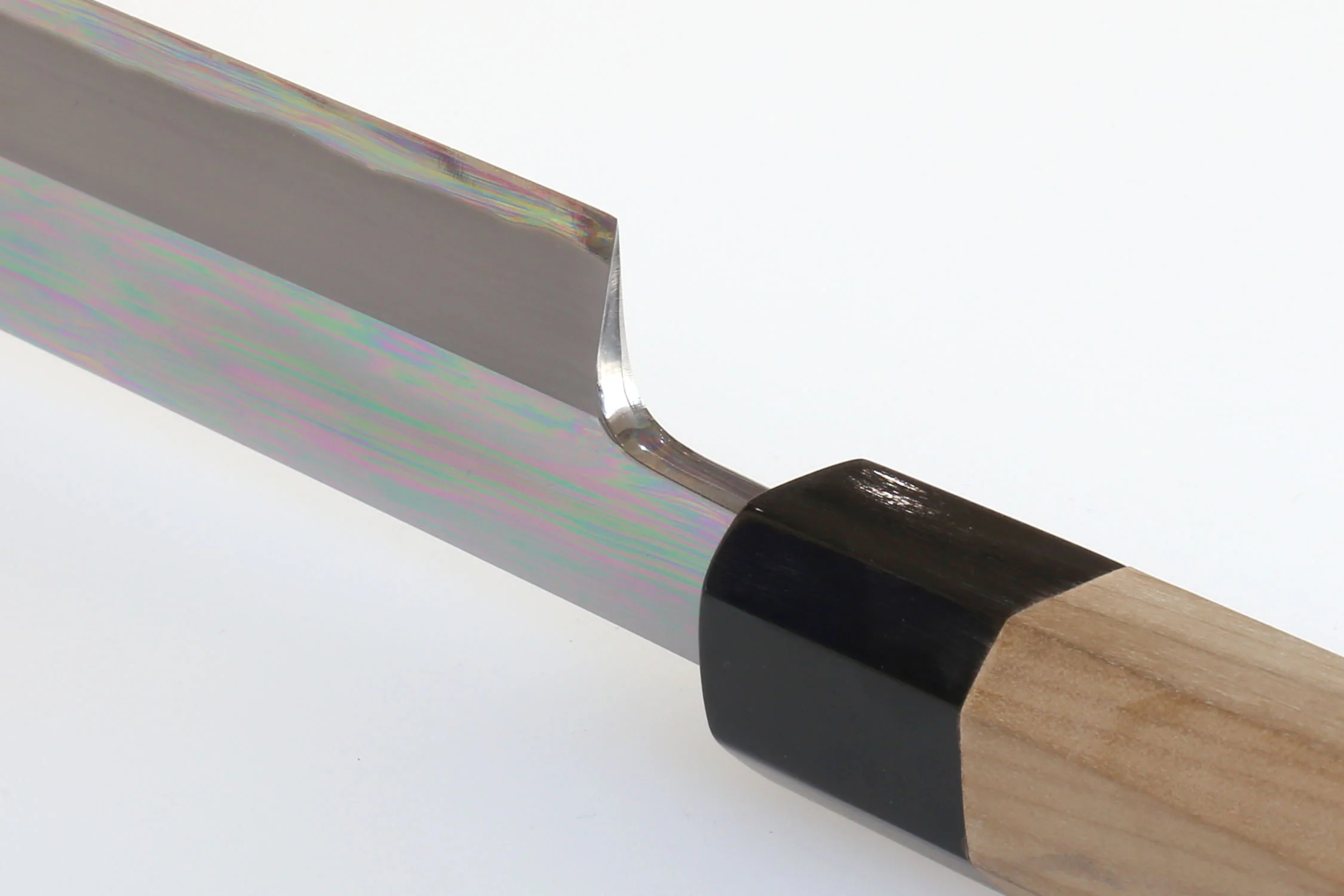 Yoshihiro Heisei Hongasumi Aoko Blue Steel #1 Single Edged Maguro Bocho Tuna Knife 29.5" (750mm) - Image 7