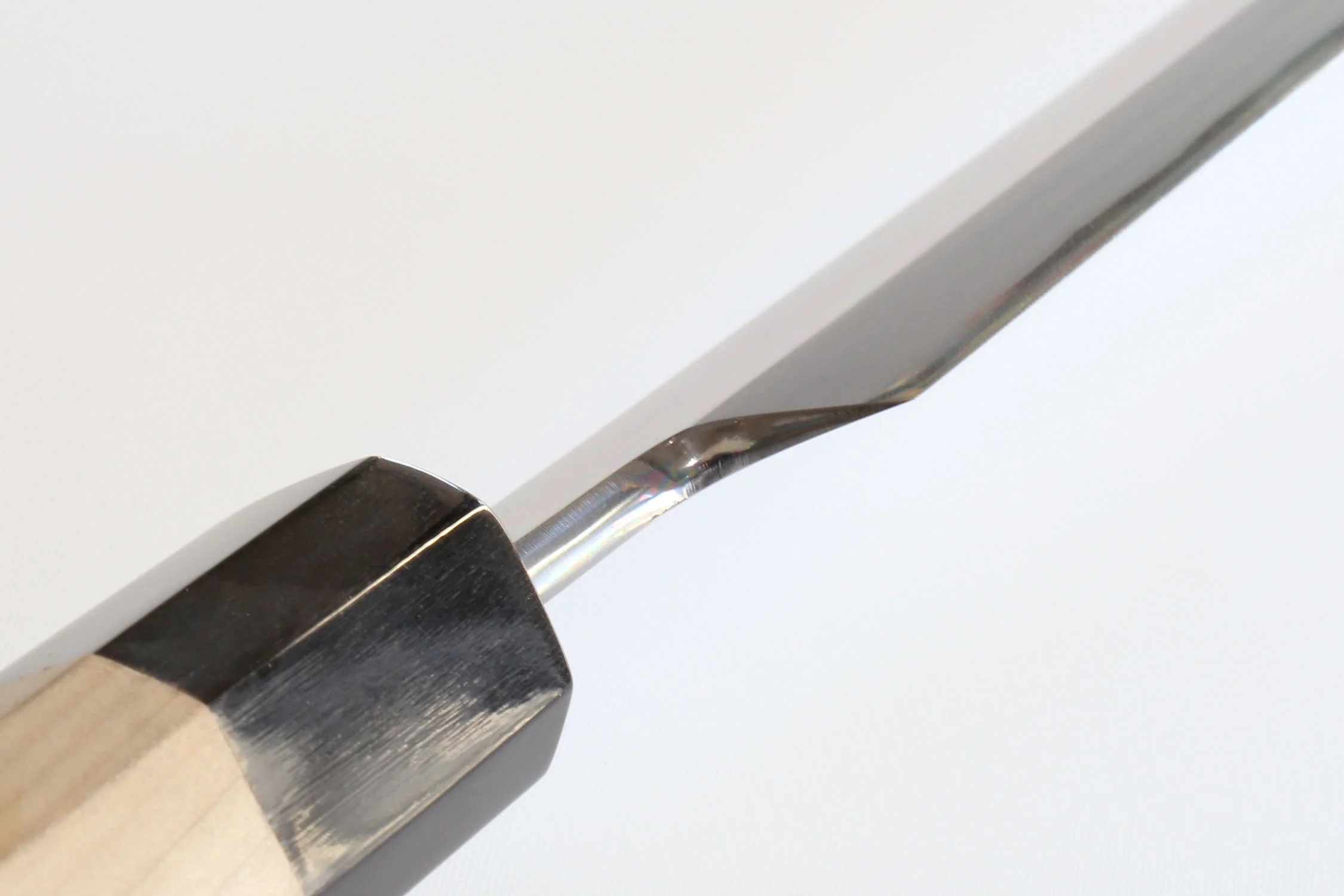 Yoshihiro Heisei Hongasumi Aoko Blue Steel #1 Single Edged Maguro Bocho Tuna Knife 29.5" (750mm) - Image 9