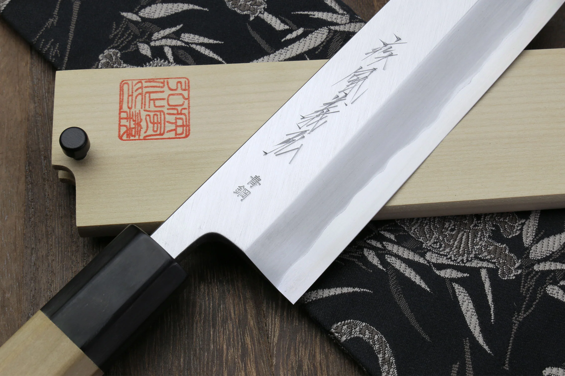 Yoshihiro Hongasumi High Carbon Blue Steel #2 Edosaki Eel Filet knife - Image 3