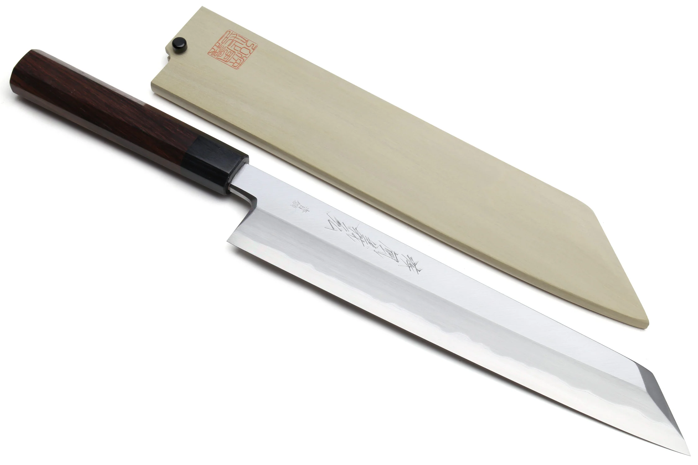 Yoshihiro Hongasumi Blue Steel Kiritsuke Multipurpose Japanese Chef Knife - Image 10