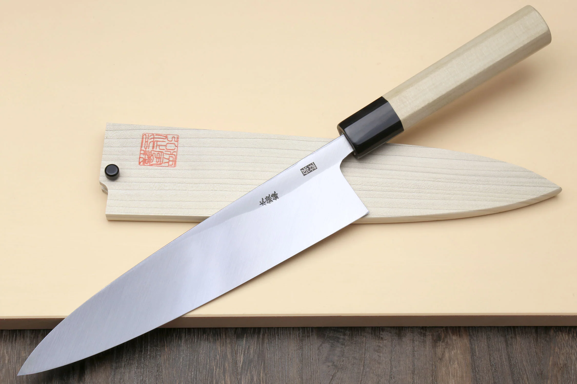 Yoshihiro Hongasumi Blue Steel Mioroshi Filet Sushi Sashimi Japanese Chef Knife - Image 2