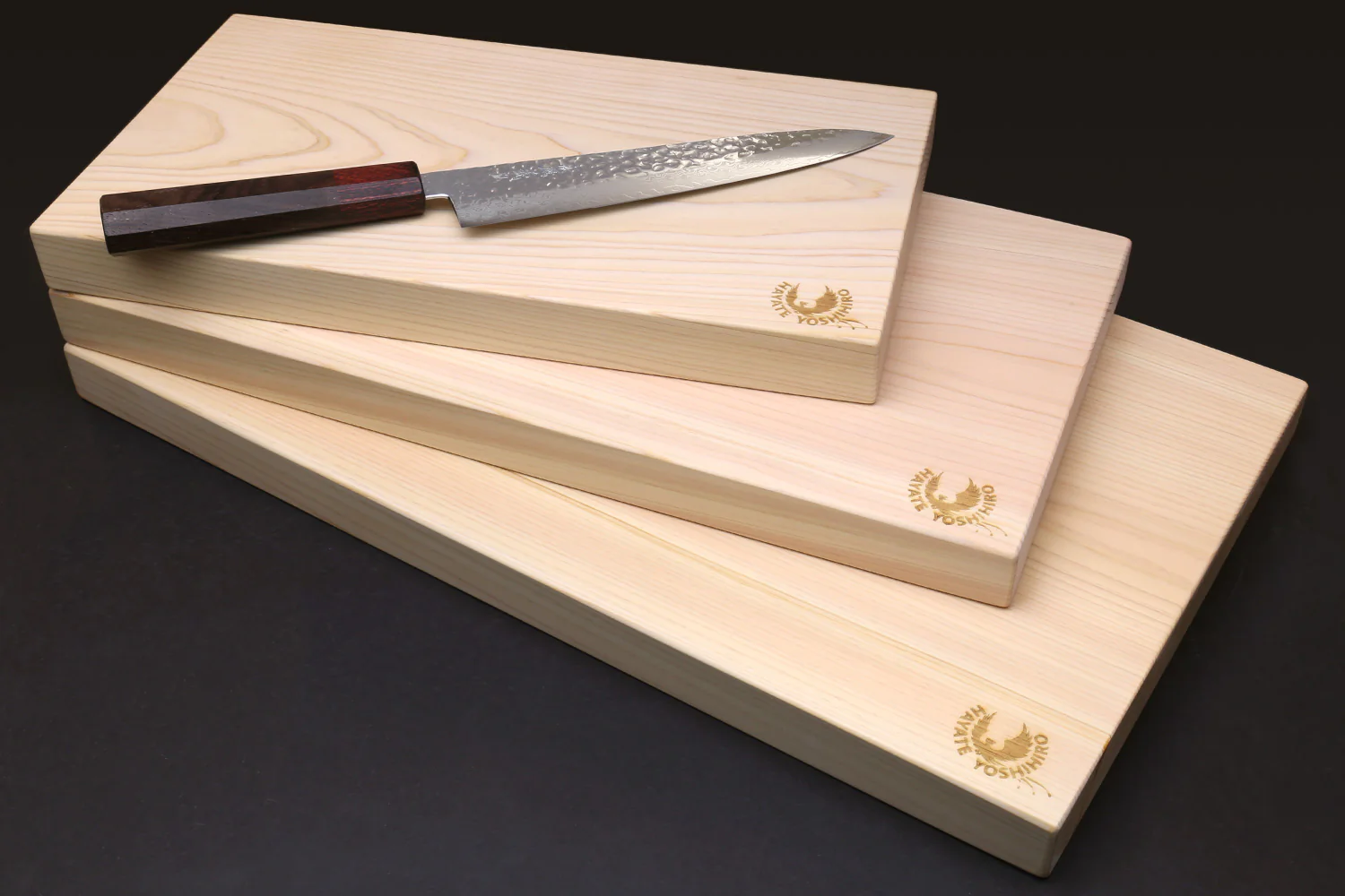Yoshihiro Hinoki Japanese Cypress Cutting Board One-Piece - Image 4
