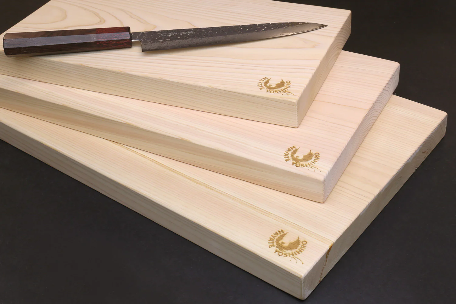 Yoshihiro Hinoki Japanese Cypress Cutting Board One-Piece - Image 6