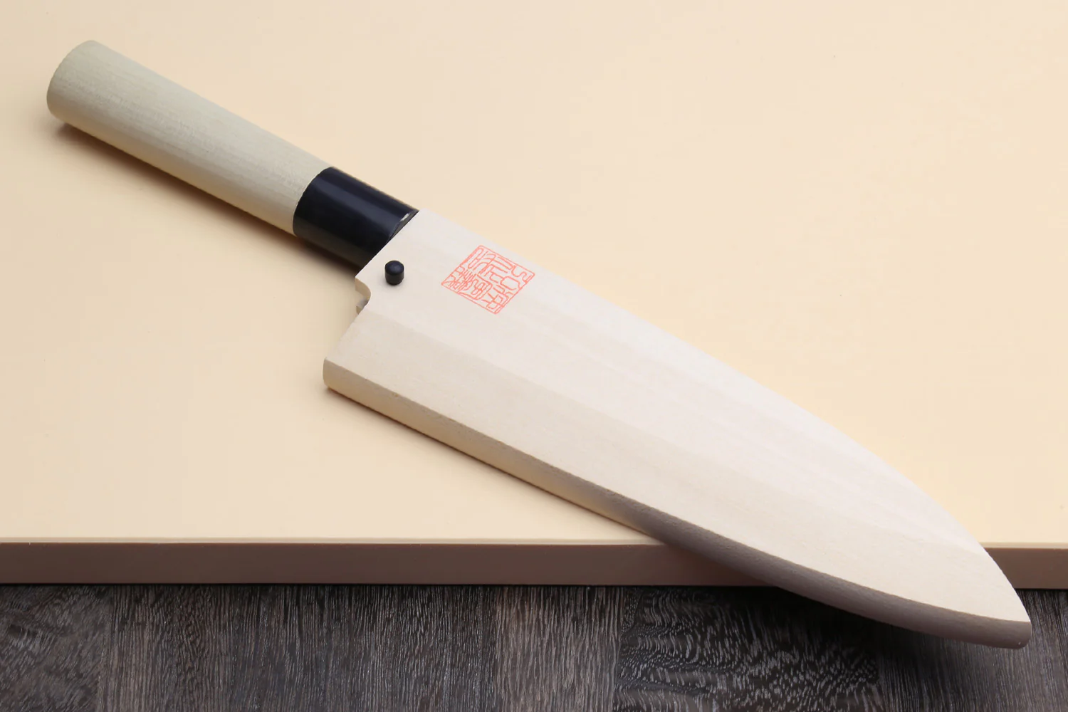 Yoshihiro Kasumi White Steel Deba Fish Fillet Knife Magnolia Handle - Image 6