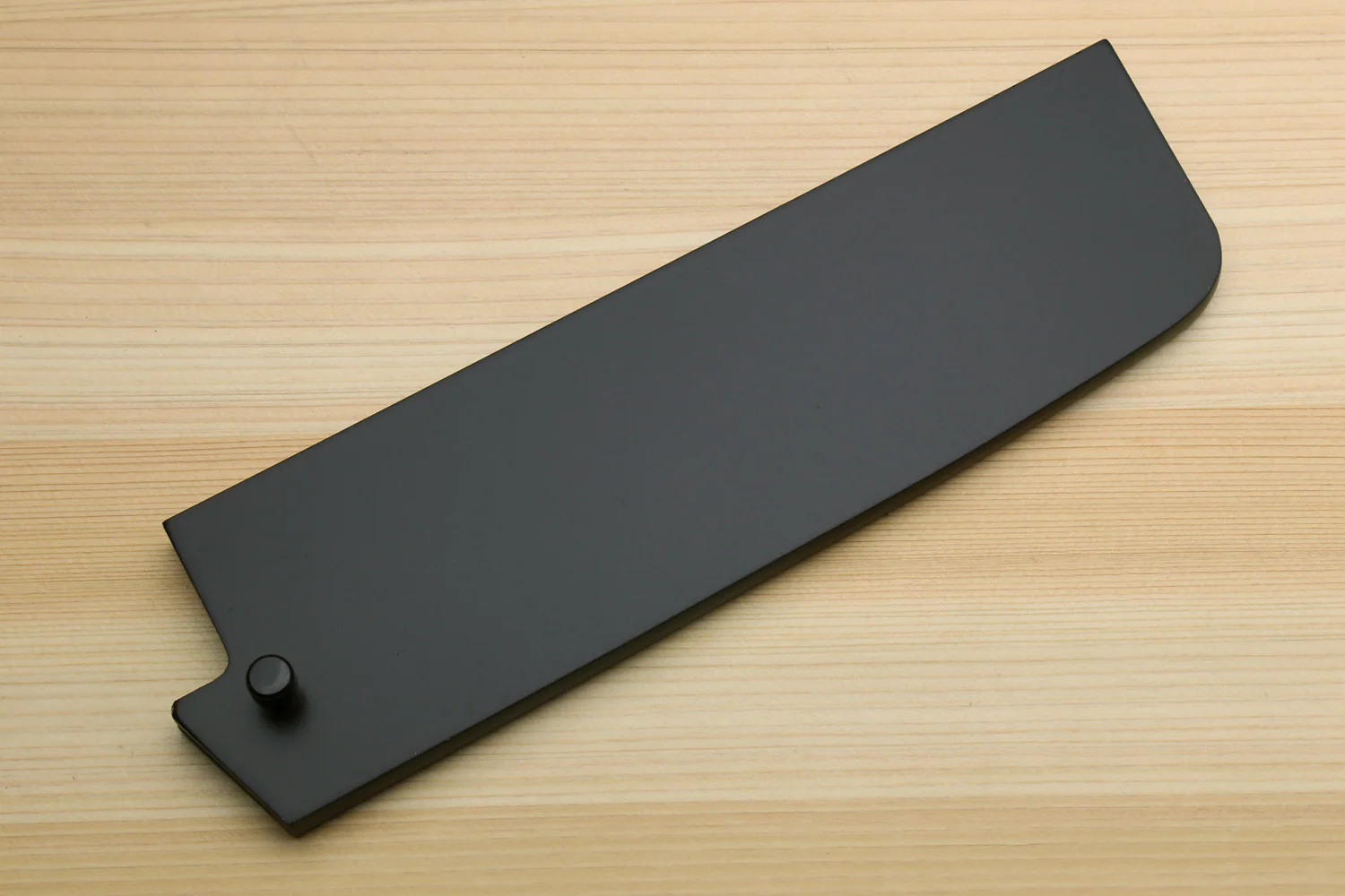 Yoshihiro Lacquered Magnolia Wooden Blade Protector Saya Cover for Thin-Bladed Nakiri Vegetable Chefs Knife - Image 5