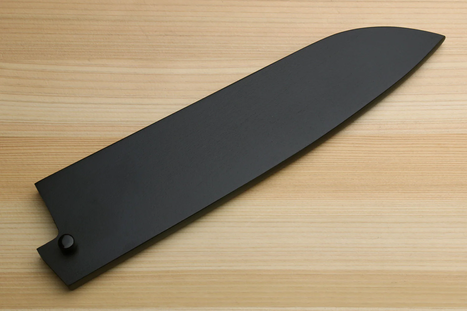 Yoshihiro Lacquered Magnolia Wooden Blade Protector Saya Cover for Santoku - Image 4