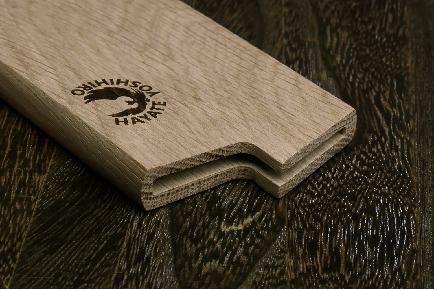 Yoshihiro Magnetic Oak Wood Saya Cover Blade Protector for Nakiri - Image 9