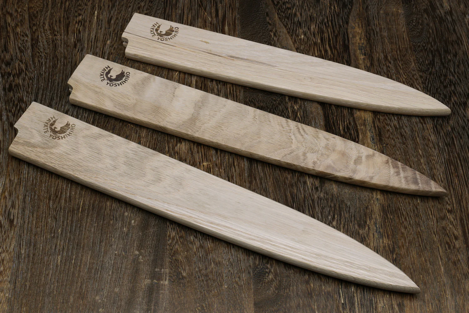 Yoshihiro Magnetic Oak Wooden Saya Cover for Yanagi - Image 5