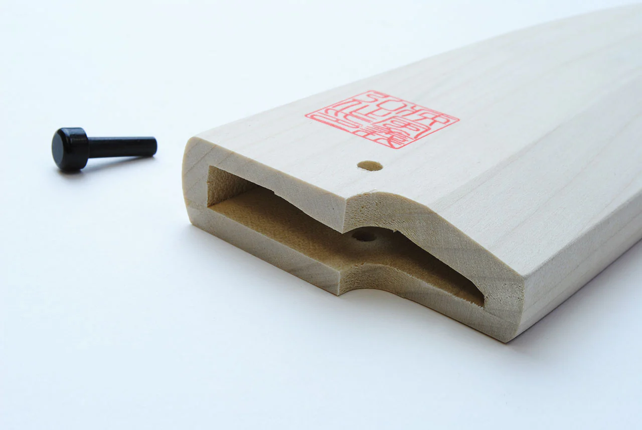 Yoshihiro Natural Magnolia Wooden Saya Cover for Deba - Image 4