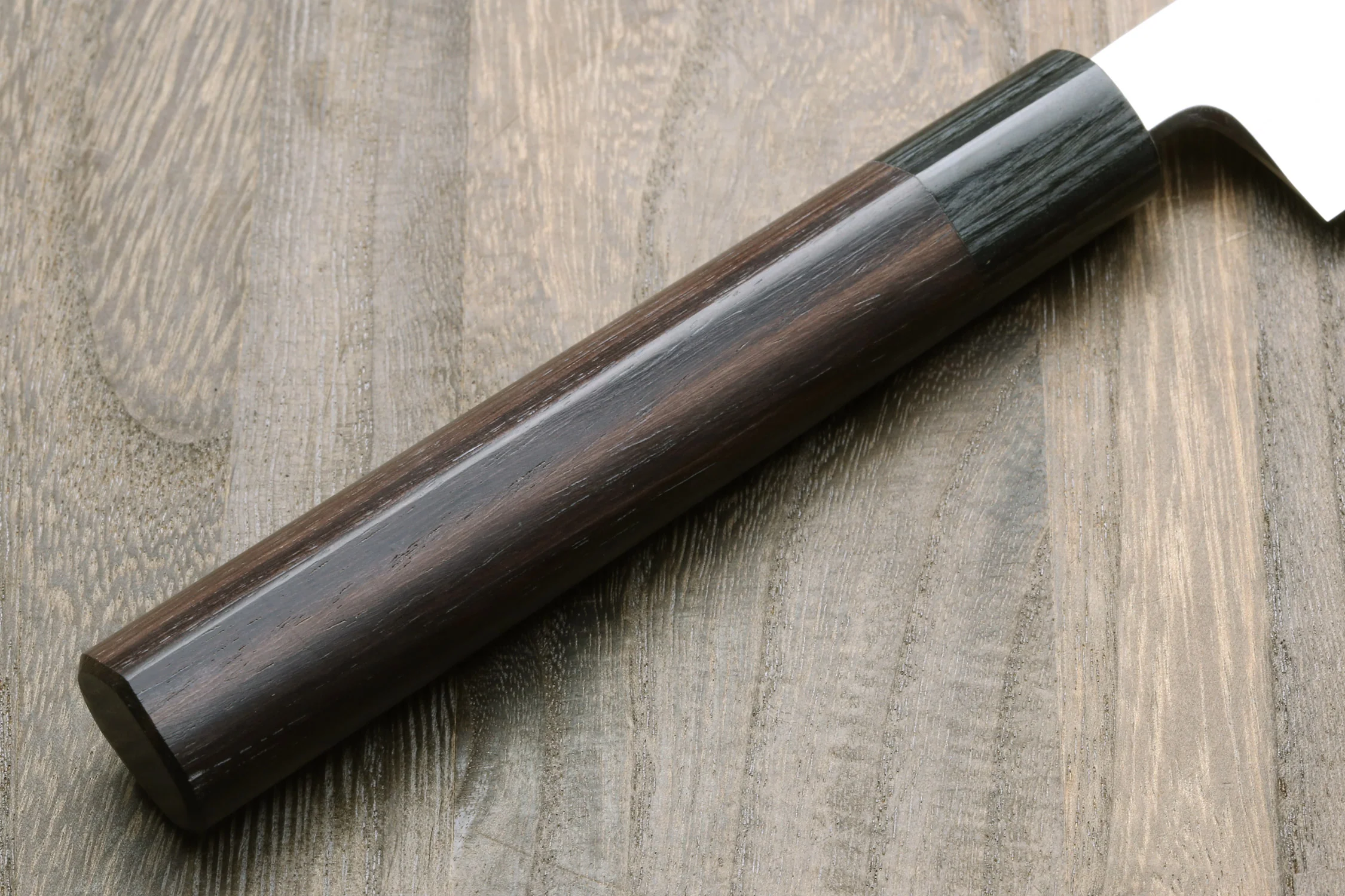 Yoshihiro Inox Stainless Steel Yanagi Sushi Sashimi Japanese Chef Knife Round Rosewood Handle with Nuri Saya Cover - Image 7