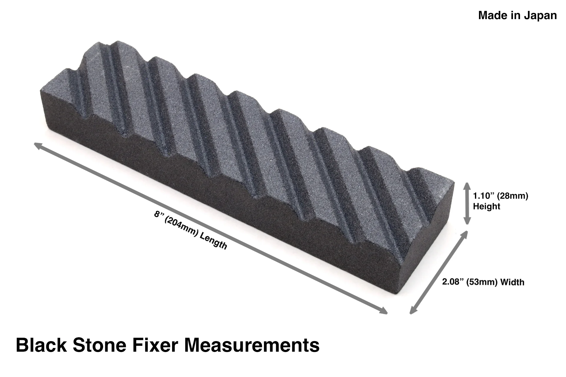 Yoshihiro Sharpening Stone Fixer (Black) - Image 3