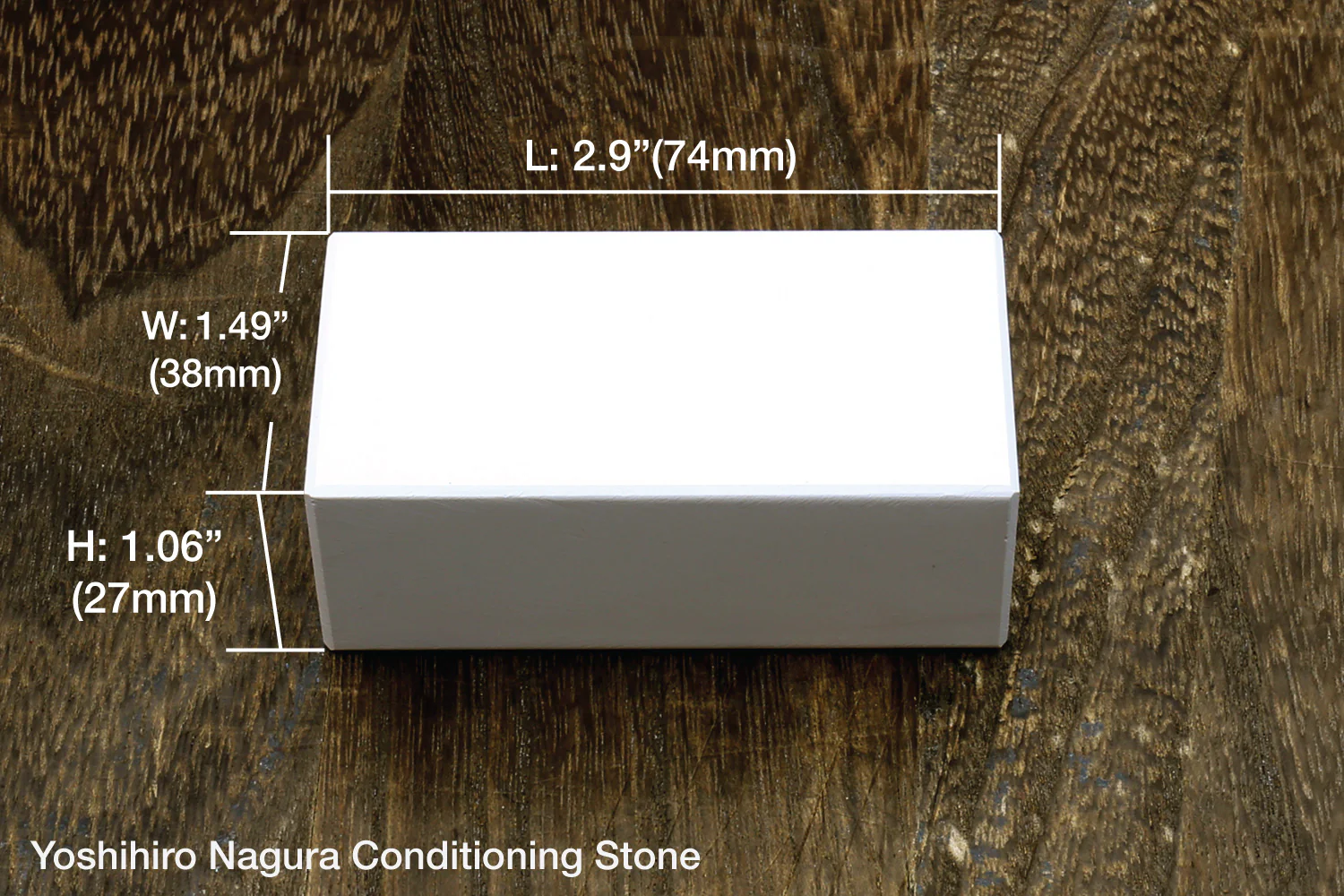 Yoshihiro Sharpening Stone Fixer (Black) & Nagura Conditioning Stone Set - Image 7