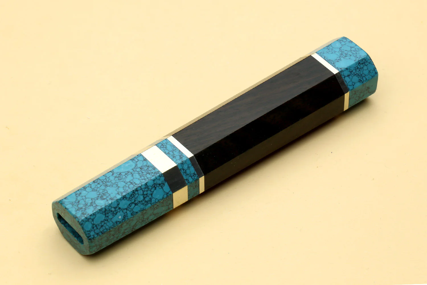 Yoshihiro Turquoise Blue Handle for Sujihiki Slicer Knife - Image 3