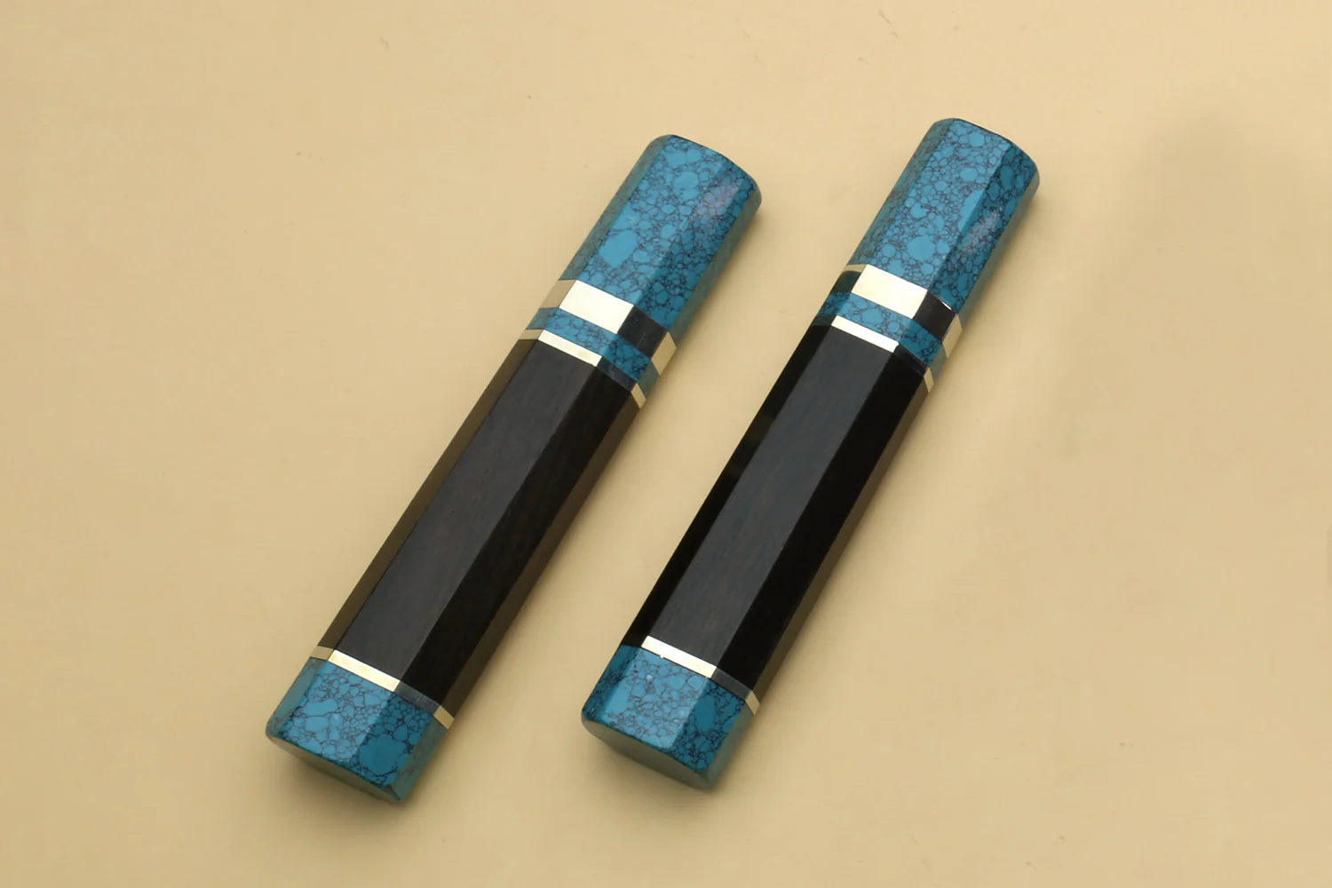Yoshihiro Turquoise Blue Handle for Sujihiki Slicer Knife - Image 4
